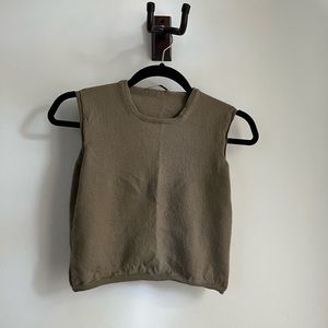 Jil Sander cropped vest